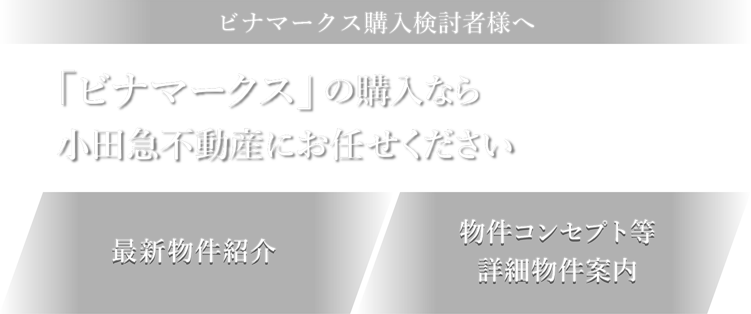 「ビナマークスの売却」に自信があります！